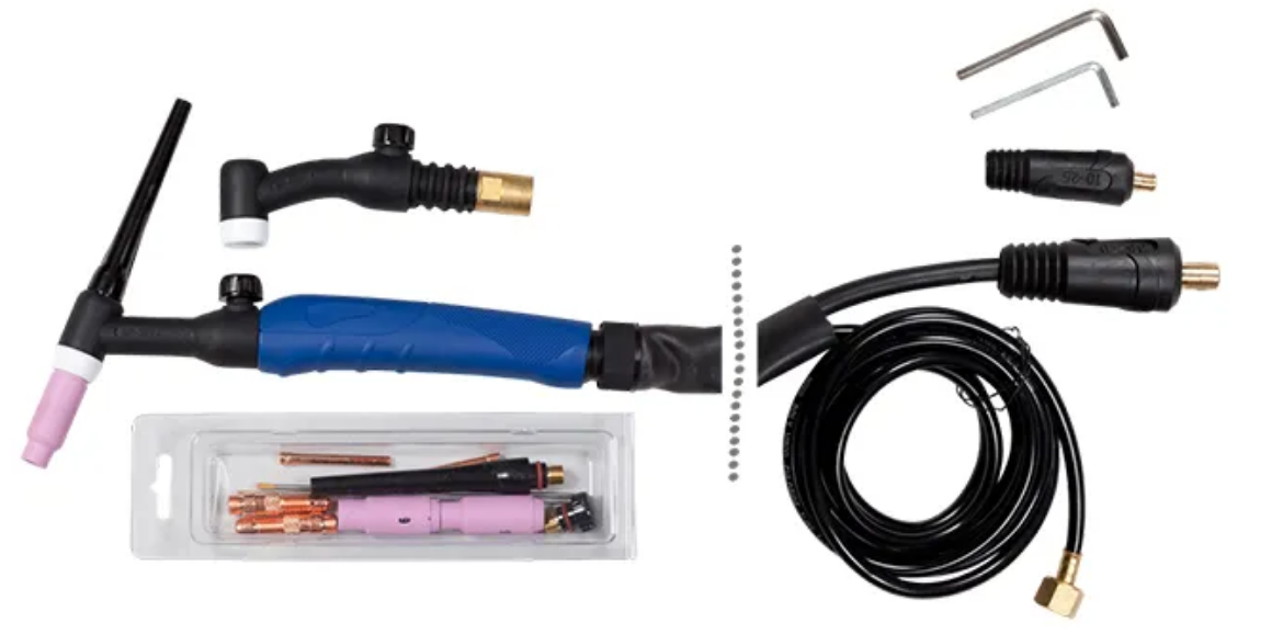 Picture of TIG TORCH UNIVERSAL 2-PC 26 W/VALVE 8M