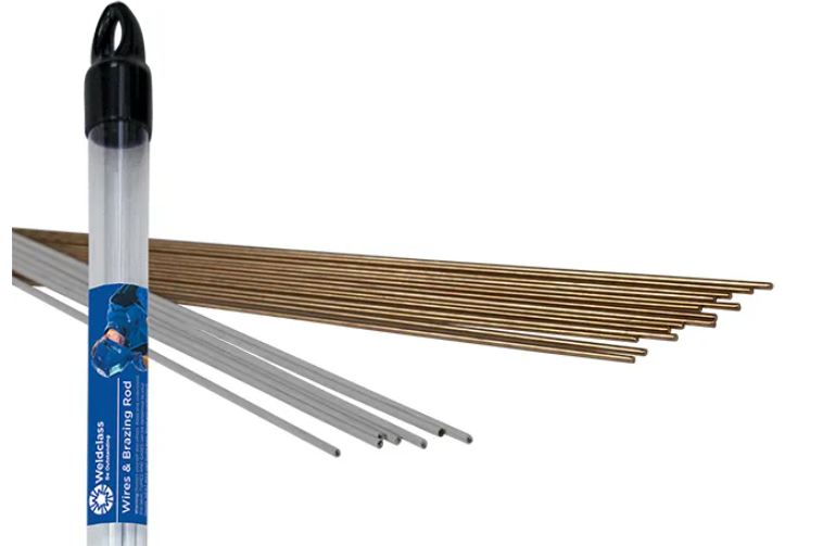 P2FRMB24F.10 BRAZING ROD MANGANESE BNZE F/CT 2.4MM (Pkt.10) The Boss