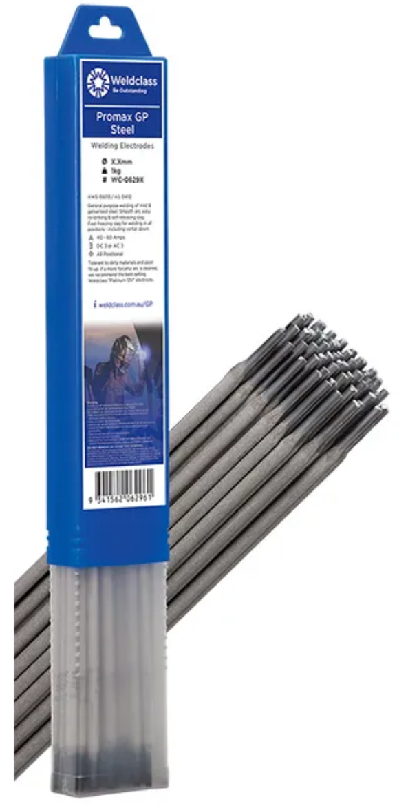 Picture of ELECTRODES STEEL GP PROMAX GP 3.2MM 1KG WELDCLASS