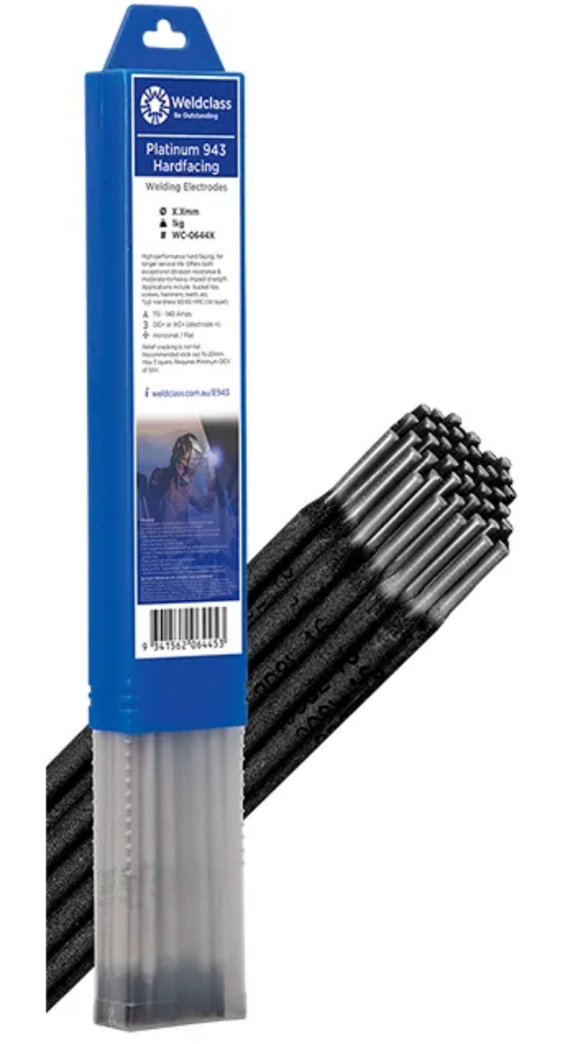 Picture of ELECTRODES H/FACING PLATINUM 943 3.2MM 1KG