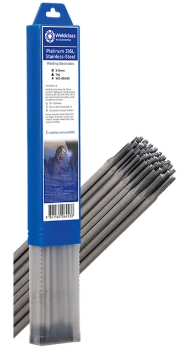 Picture of ELECTRODES S/S PLATINUM 316L 2.6MM 1KG