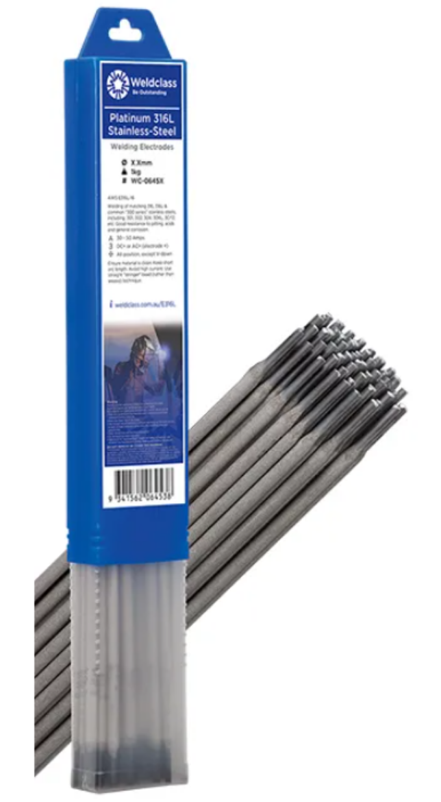 Picture of ELECTRODES S/S PLATINUM 316L 3.2MM 1KG