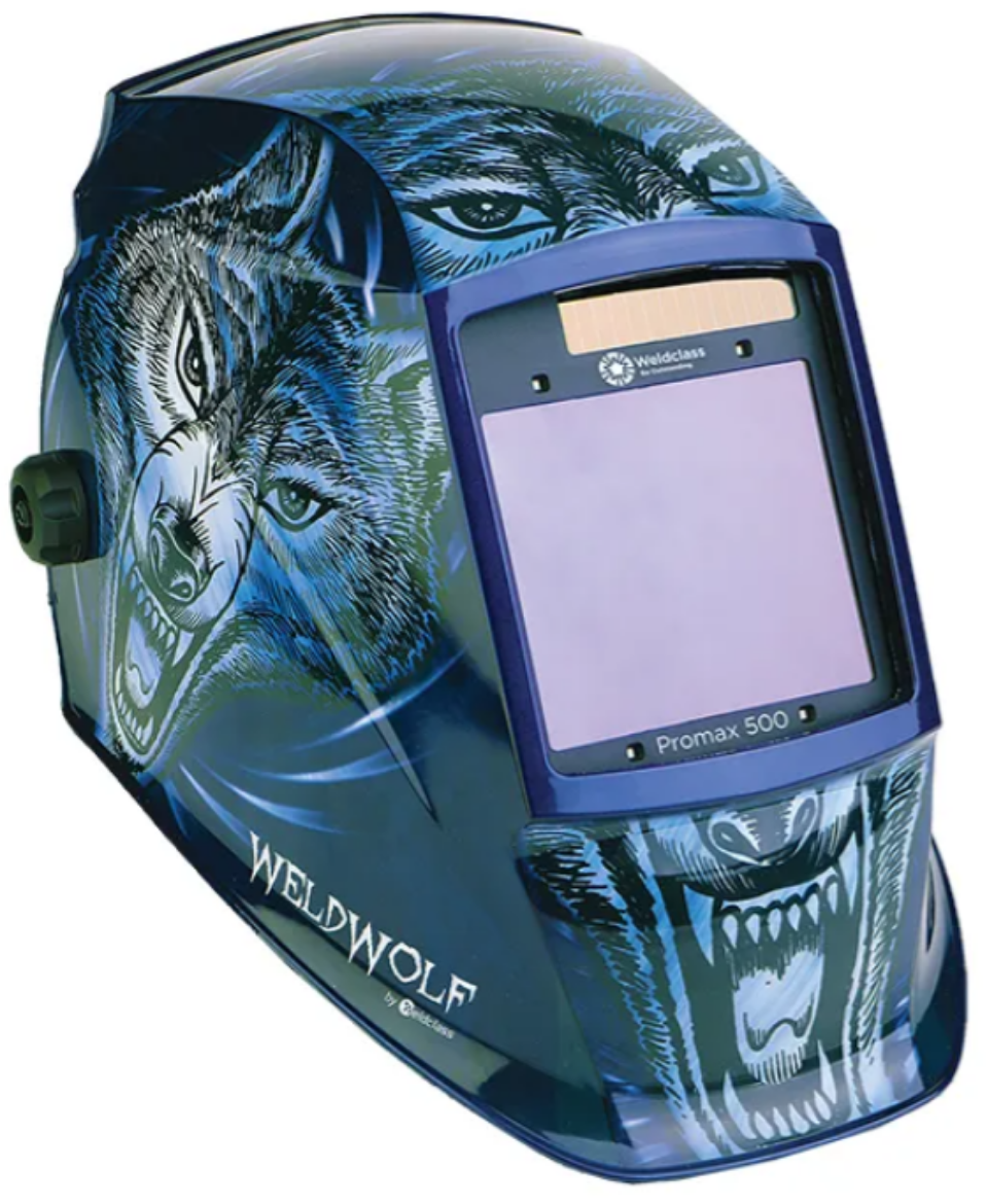 WC05318 PROMAX 500 WELDWOLF WELDING HELMET WITH GRIND MODE The Boss