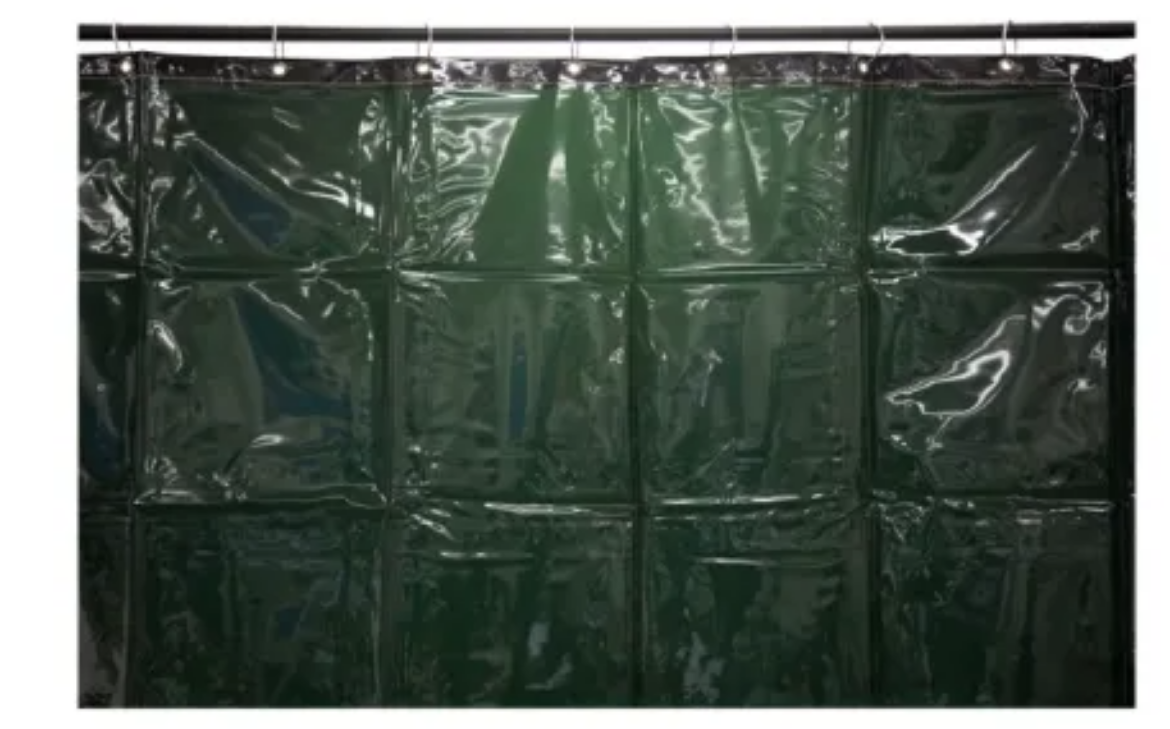 Picture of WELDING CURTAIN GREEN 1.8X3.4M (EYELETS ON EVERY EDGE)