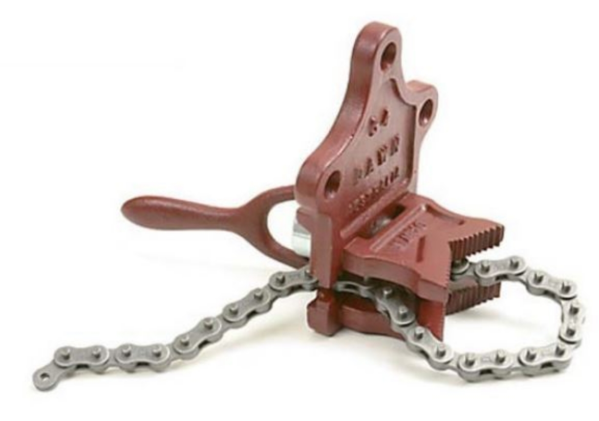 Picture of DAWN PIPE VICE CHAIN TYPE BOTTOM SCREW SUPER GRADE 100MM (4")