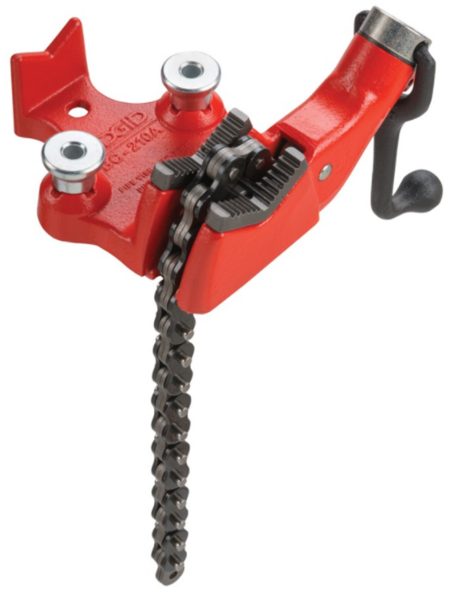 Picture of RIDGID 1/2" - 8" Top Screw Bench Chain Vise (BC810A)