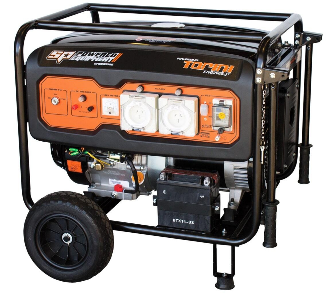 Picture of GENERATOR 8.1KVA CONSTRUCTION SERIES SP POWER EQUIPMENT