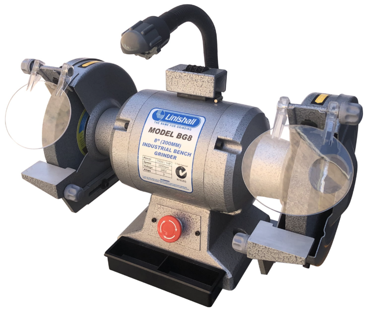 Picture of LINISHALL Heavy Duty Bench Grinder 8in (200mm)