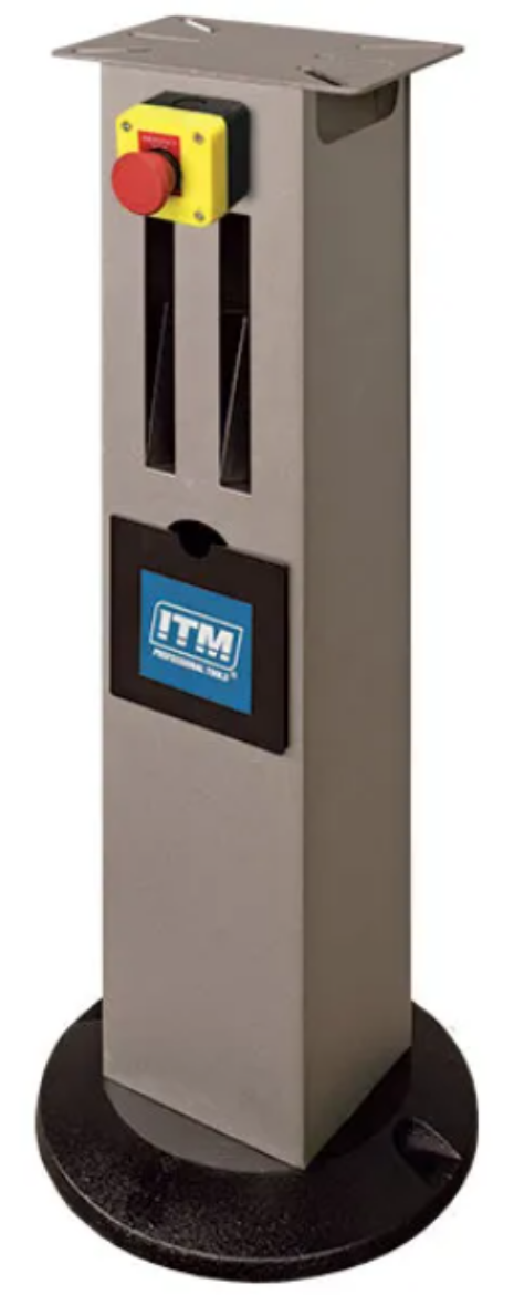Picture of HEAVY DUTY PEDESTAL WITH E-STOP - SUITS ALL ITM BENCH GRINDERS