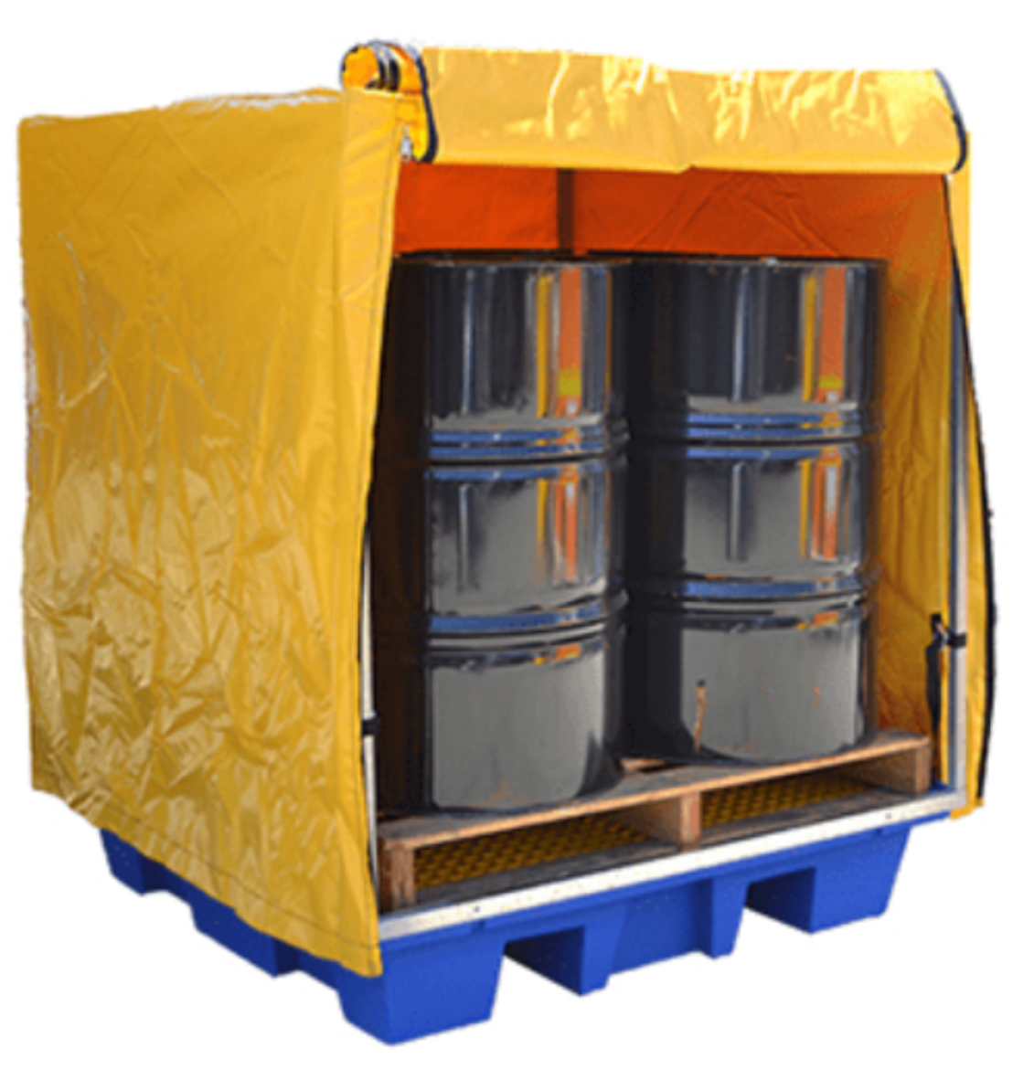 Picture of Accumax PVC Cover & Galvanised Frame For 4 Drum Bund - Bund Not Included