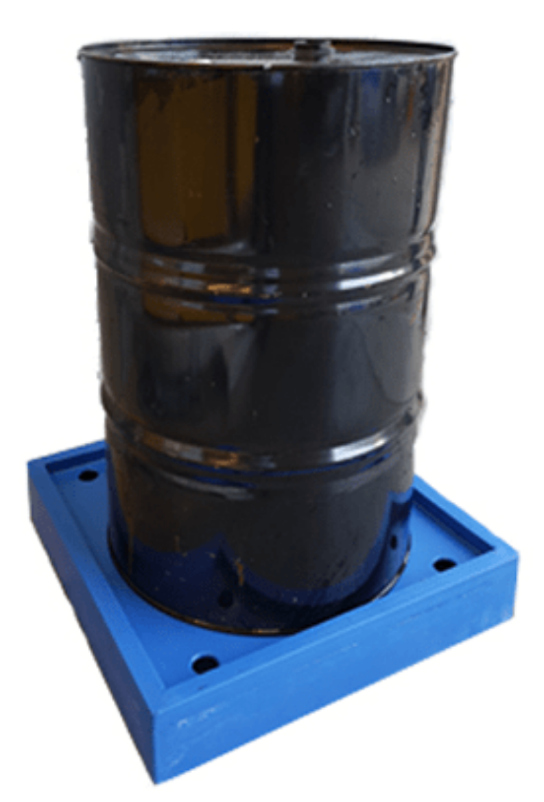 Picture of Low Profile Poly Single Drum Bund, 710 x 710 x 160mm