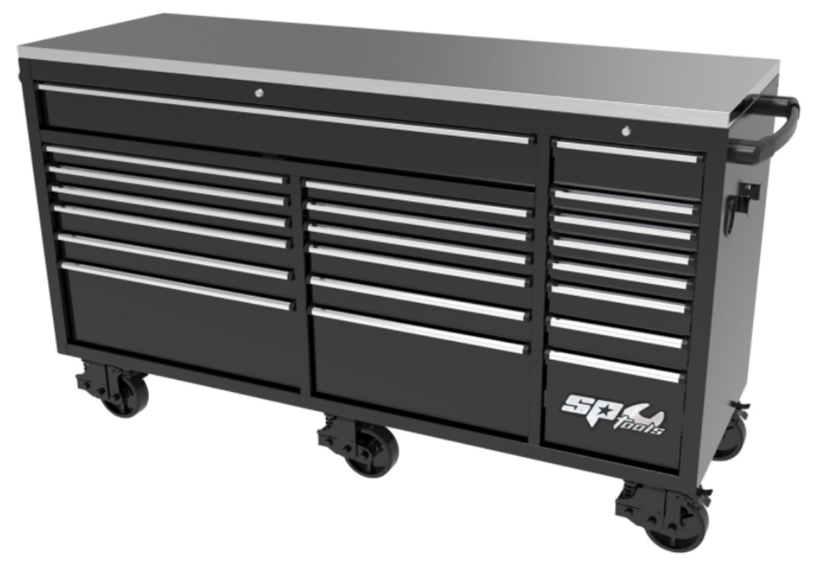 Picture of ROLLER CAB USA72 BLACK/CHROME