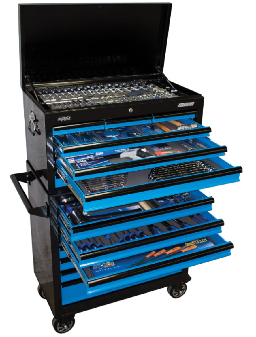 Picture of TOOLKIT 417PC METRIC/SAE - BLACK/BLUE 14 DR SUMO