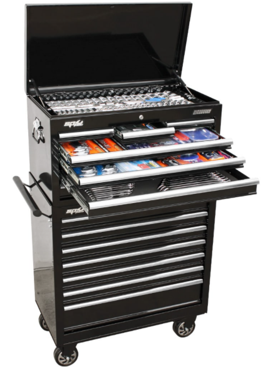 Picture of TOOL KIT 407PC METRIC/SAE - BLACK 14 DRAWER SUMO