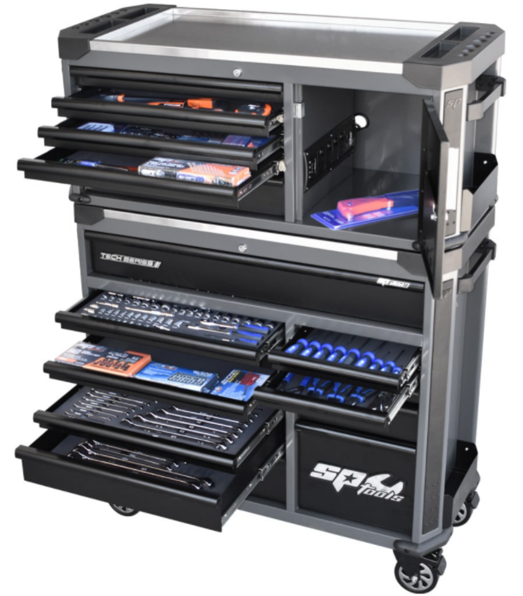 Picture of TOOL KIT 610PC WITH POWER TOOL CUPBOARD - METRIC/SAE - DIAMOND BLACK