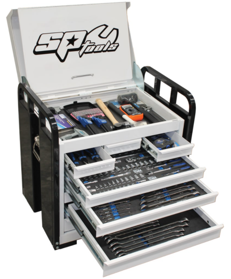 Picture of TOOLKIT 411PC METRIC/SAE - WHITE/ BLACK 7 DR H/D FIELD SERVICE