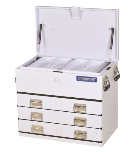 Picture of KINCROME TRUCK BOX - 3 DRAWER - WHITE (700 x 405 x 590MM)
