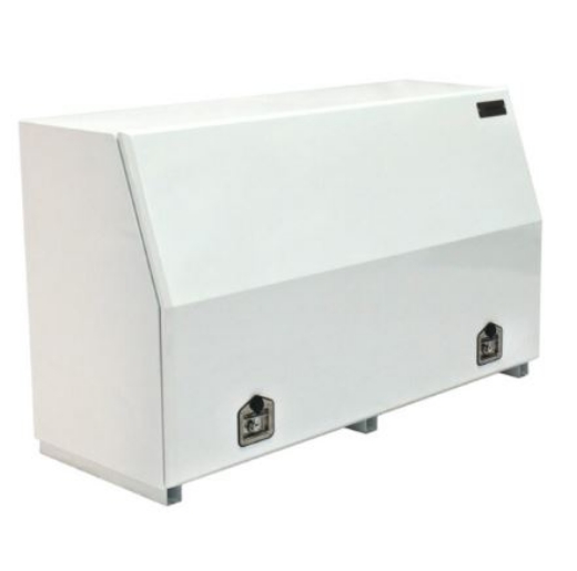 Picture of PARAMOUNT 950H SERIES STEEL MINEBOX - 4 DRAWERS - WHITE (1280 x 616 x 950MM)