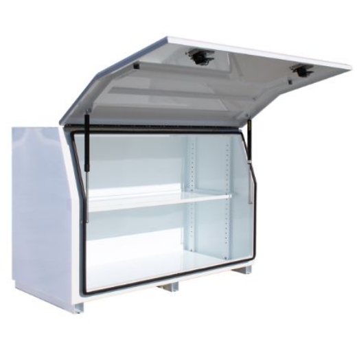 Picture of PARAMOUNT 950H SERIES FULL OPEN - NO DRAWERS - WHITE (1280 x 616 x 950MM)