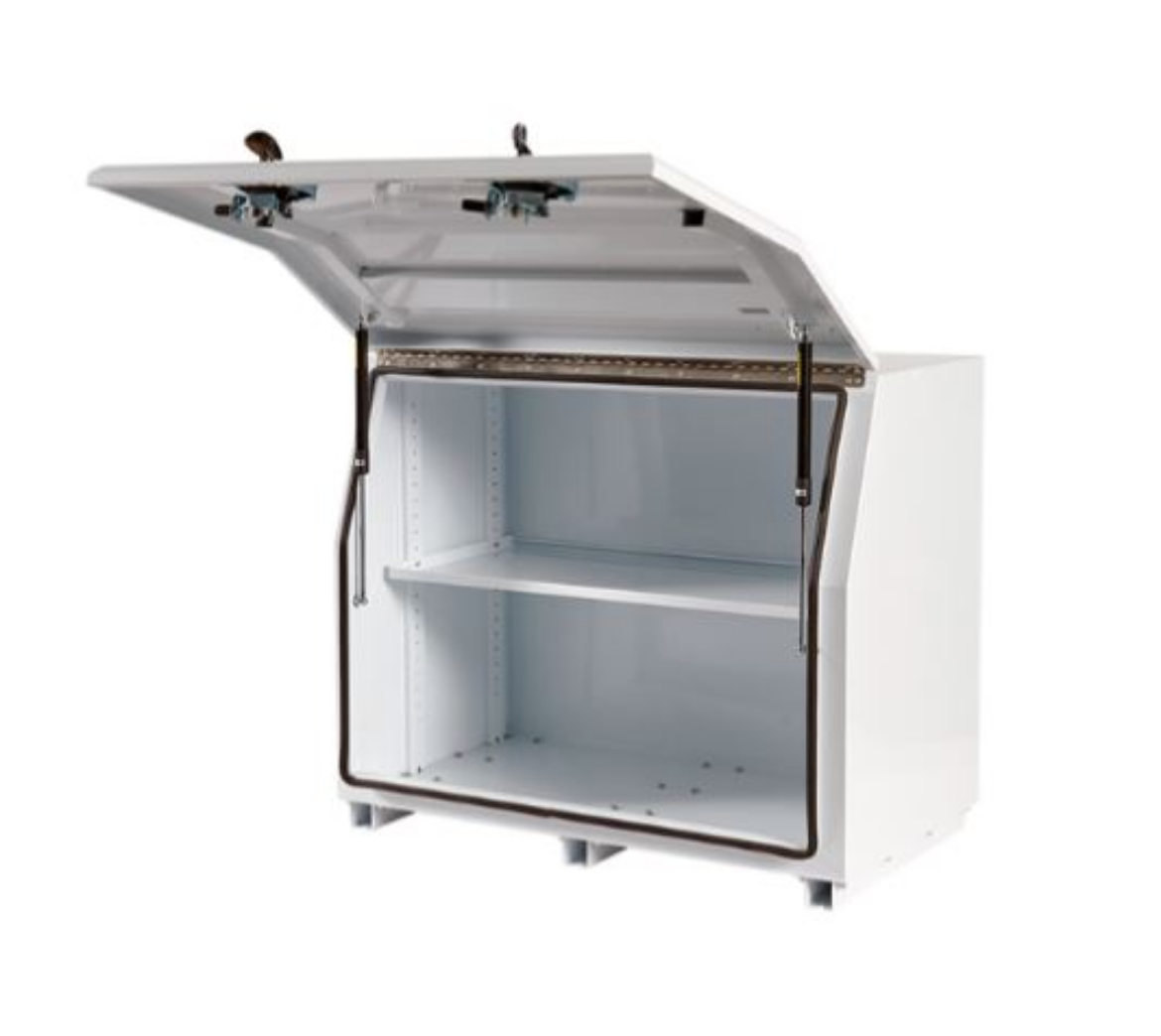 Picture of PARAMOUNT 850 SERIES - FULL OPEN - WHITE (1280 X 616 X 850MM)