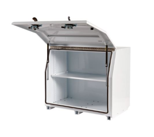 Picture of PARAMOUNT 850 SERIES - FULL OPEN - WHITE (1280 X 616 X 850MM)