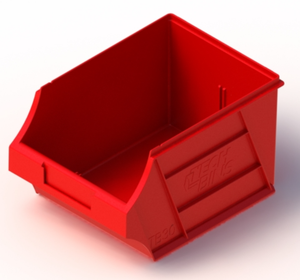 Picture of PARTS BIN 2L RED