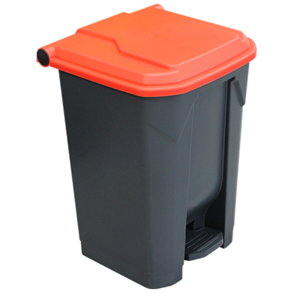 Picture of 50L PLASTIC PEDAL BIN & RED LID