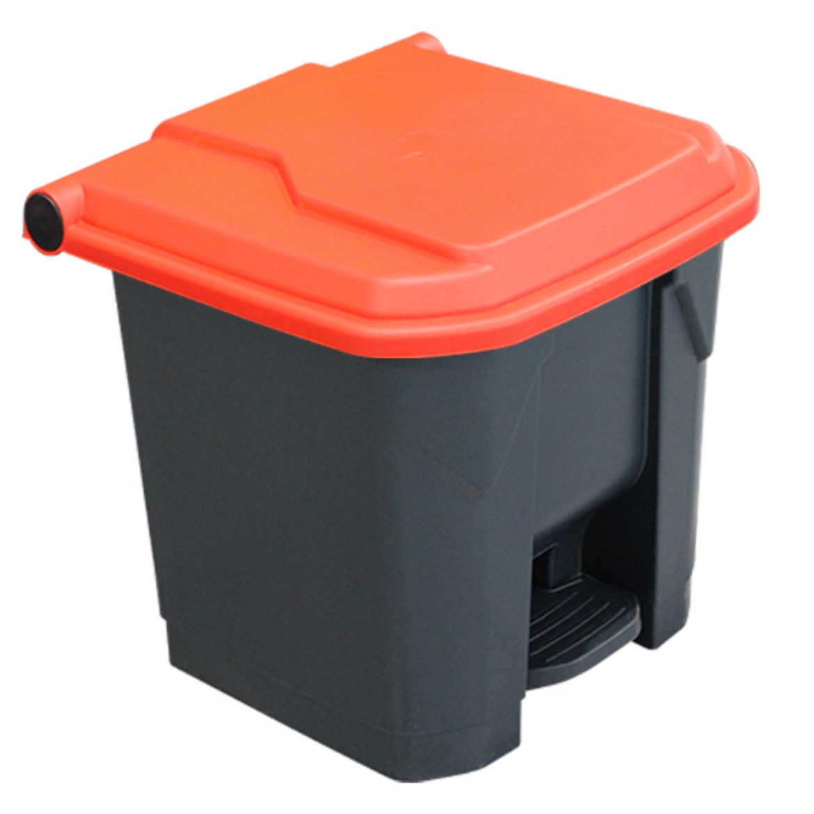 Picture of 30L PLASTIC PEDAL BIN & RED LID