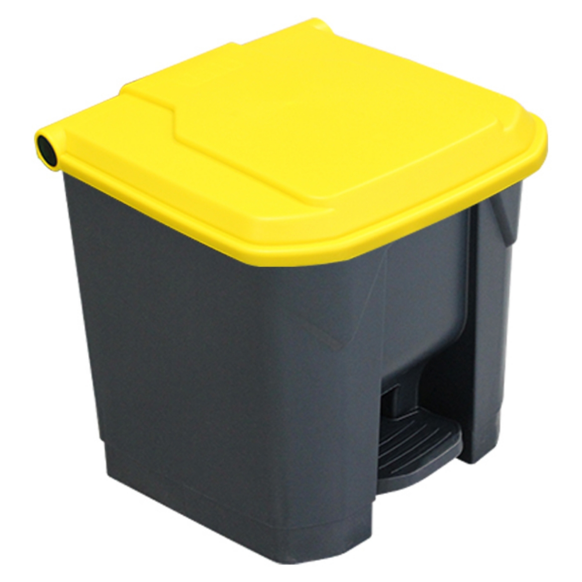 Picture of 30L PLASTIC PEDAL BIN & YELLOW LID
