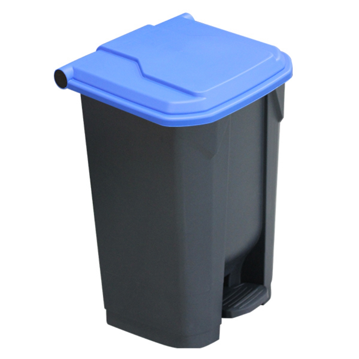 Picture of 80L PLASTIC PEDAL BIN & BLUE LID