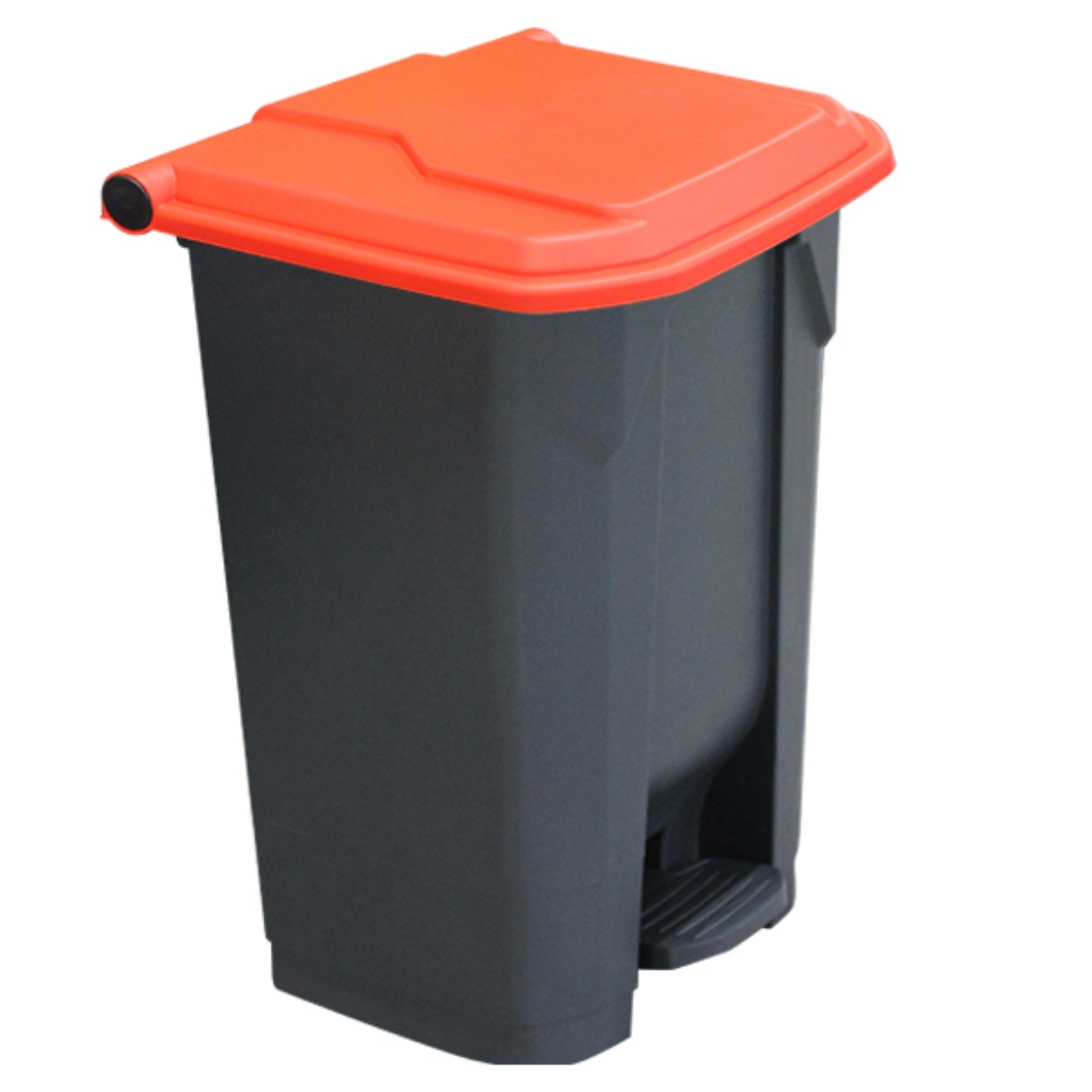 Picture of 80L PLASTIC PEDAL BIN & RED LID