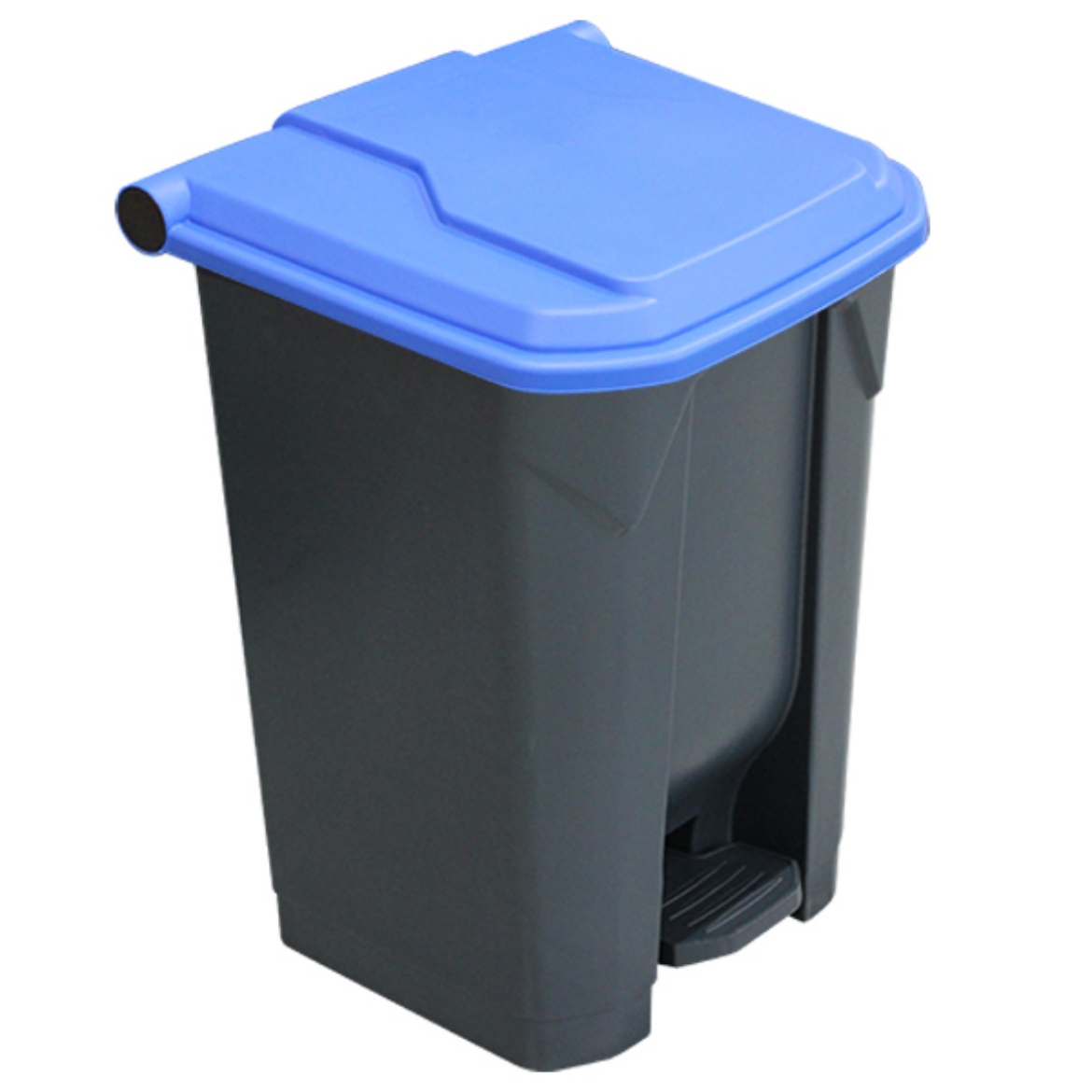 Picture of 50L PLASTIC PEDAL BIN & BLUE LID