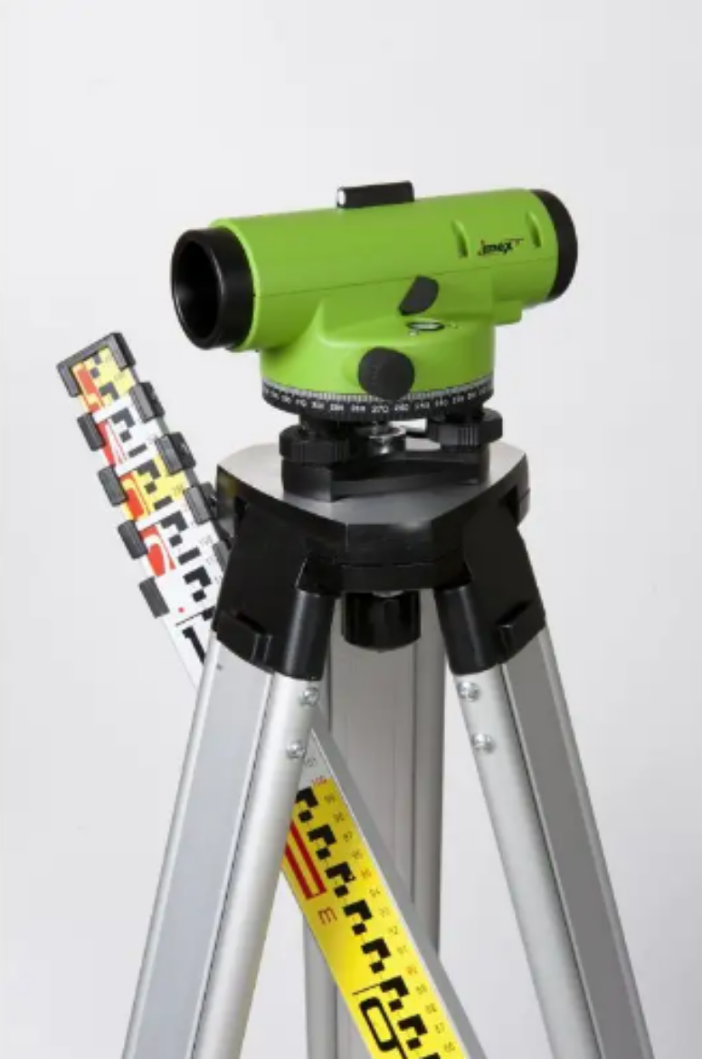 012ILAR32S Imex LAR 32x mag Auto level with tripod & 5m staff The