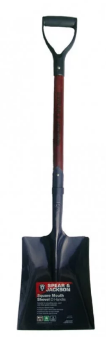 Picture of County Timber Square Mouth Shovel - D Handle