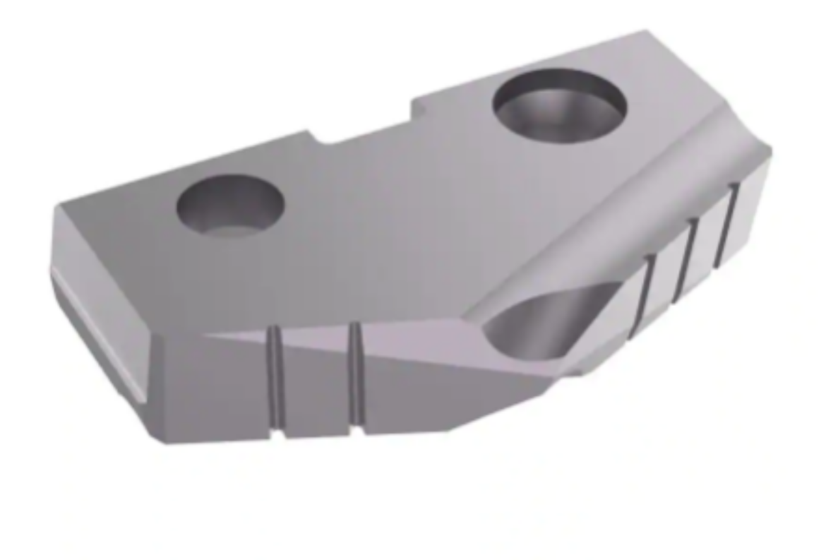 Picture of #3 TA C-5 TIALN 36MM TA CARBIDE DRILL INSERT - #3 TA C-5 TIALN 36MM