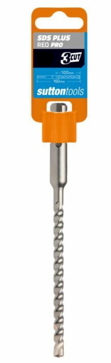 Picture of DRILL MASONRY D623 3X CUTTER REO PRO SDS + 13X160 GREY