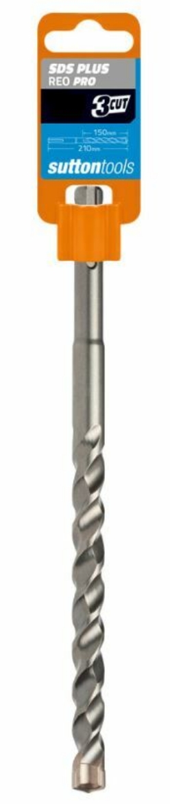 Picture of DRILL MASONRY D624 3X CUTTER REO PRO SDS + 8X210 GREY