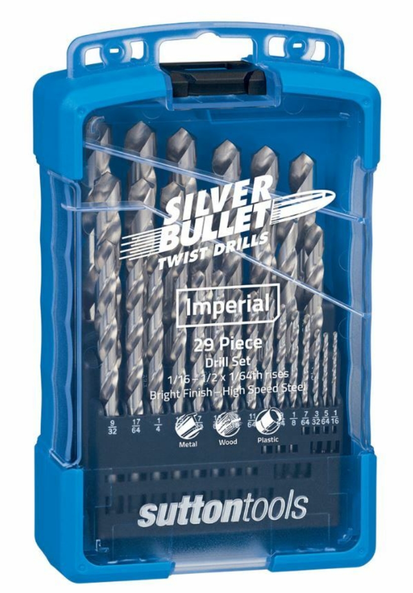 Picture of DRILL D101 S3 SET 29 Pce JOBBER HSS 1/16 - 1/2 x 1/64ths