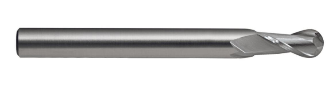 Picture of ENDMILL E113 30mm L/SHK BALL 2 Flute R30 HSS-Co.8