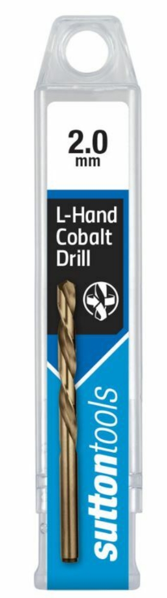 Picture of DRILL D202 2.0mm JOBBER LEFT HAND HSS-Cobalt