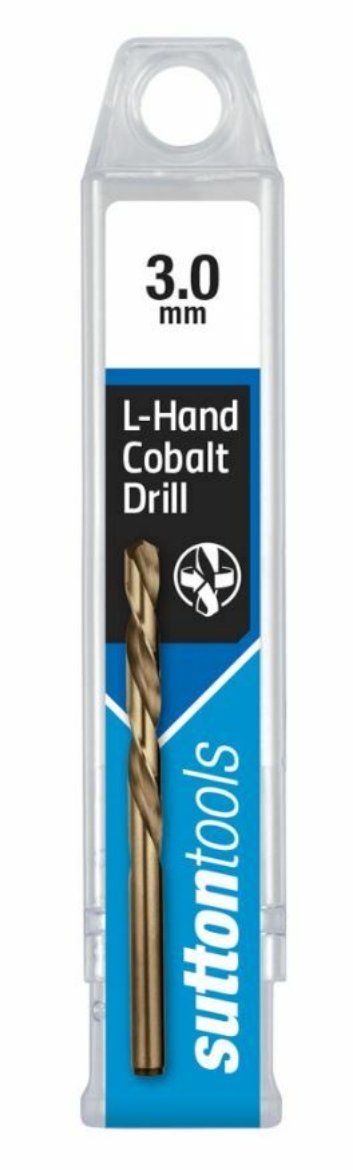 Picture of DRILL D202 3.0mm JOBBER LEFT HAND HSS-Cobalt