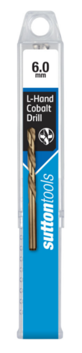 Picture of DRILL D202 6.0mm JOBBER LEFT HAND HSS-Cobalt