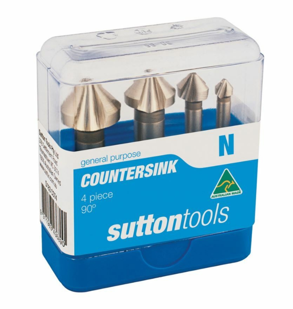 Picture of COUNTERSINK C107 SET 4Pce N DIN335 HSS-Co. 90deg