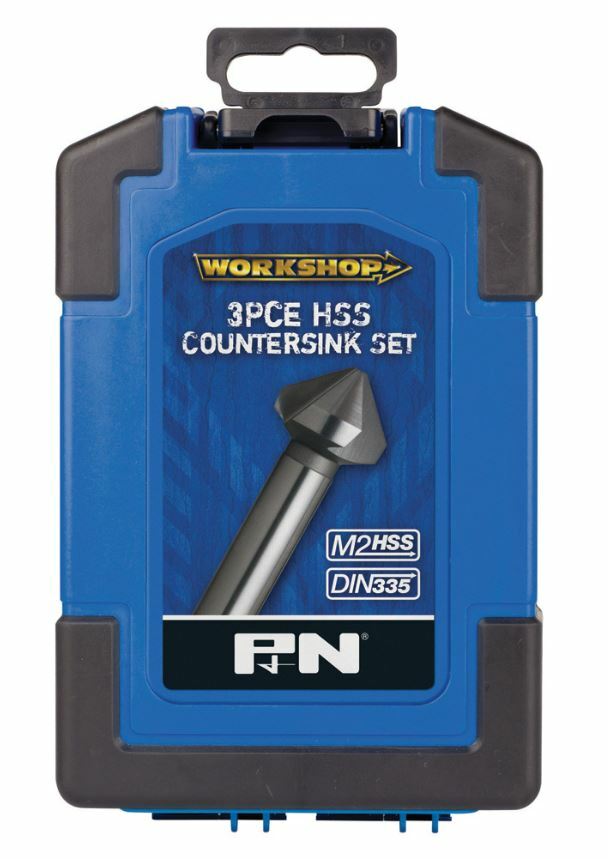 107CS0003 COUNTERSINK SET 3 PIECE HSS The Boss Shop Queensland Australia