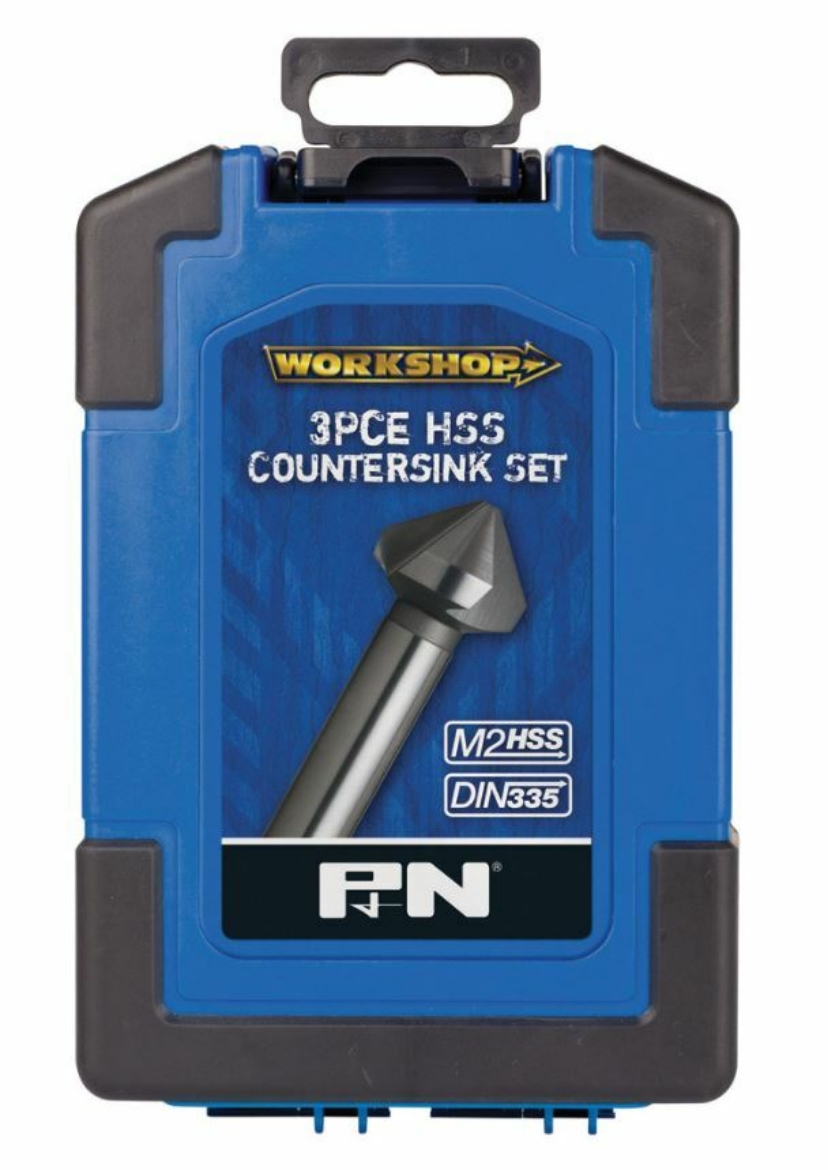 Crown 3-Piece HSS Pen Turning Tool Set - 1/2" Skew, 1/4" Gouge, 1/8" Parting Tool With Handles