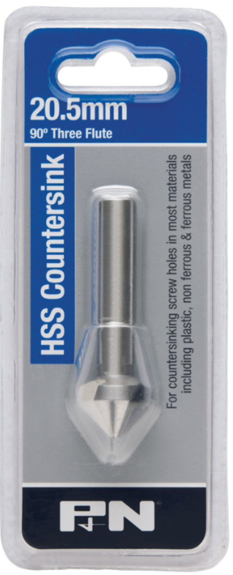 Picture of WORKSHOP COUNTERSINK STRAIGHT 20.5mm (3.5 - 20.5mm) HSS