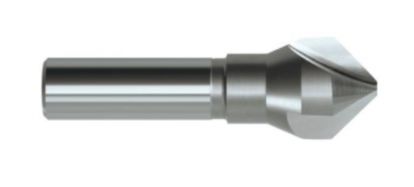TJR® Set of 4 Countersinks 90° HSS-TiAIN with 3-flutes