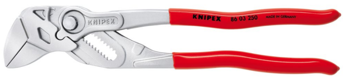 Picture of KNIPEX WRENCH PLIERS MULTIGRIP 250MM 1-3/4 (46MM) NUT SIZE