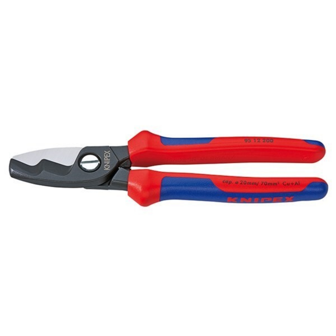 thumbnail image 2 of KNIPEX 95 18 200-SBA 8-Inch Cable Shears – Made In Germany 2 of 6