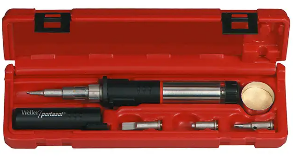 Picture of Weller Soldering Iron Butane Powered Piezo Ignition 10-60W